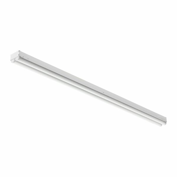 Lithonia Lighting 239UK7 Striplight, 120/277 V, 50 W, 2-Lamp, LED Lamp, 4500, 4000 K Color Temp, White Fixture MNSL L48 2LL